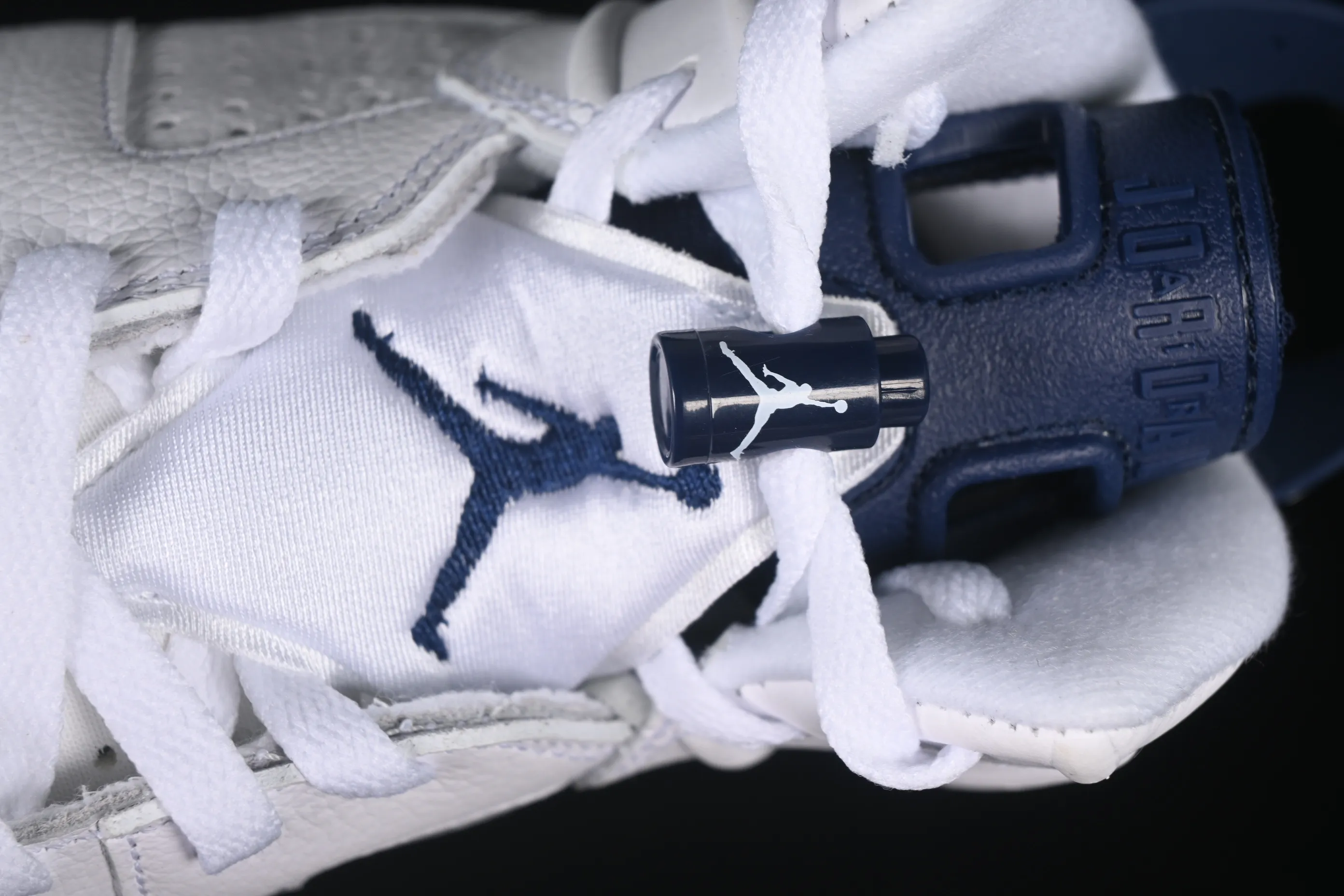 All categories Air Jordan Jordan series basketball shoes Air Jordan 6 F version Air Jordan 6 Retro "Midnight Navy" AJ6 Joe 6 white sea blue CT8529-141